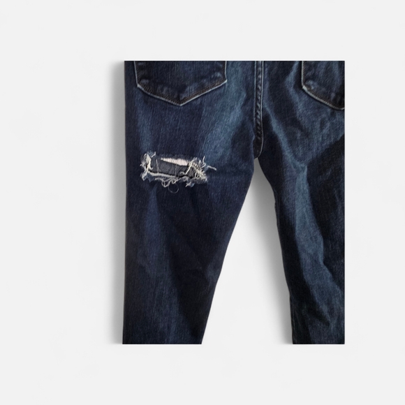 Abercrombie & Fitch Black Distressed Skinny Jeans - Picture 4 of 6